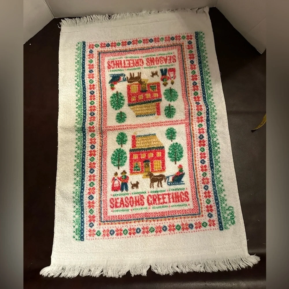 Christmas kitchen towels